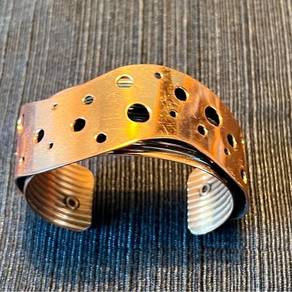 VINTAGE ~Copper Cuff Bracelet - Picture 7 of 8